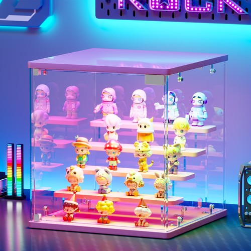 Tier small display cases - 5-tier,