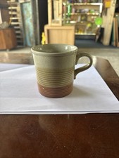 Stoneware Brown Cup Made In