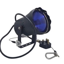 P100BF Black Pinspot Light W/