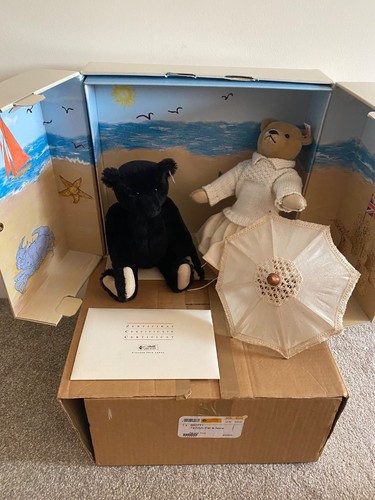 Steiff bears pat and nora - bears,