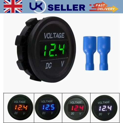 Led digital voltmeter panel - voltmeter,