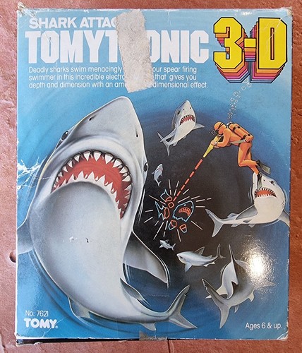 Shark attack tomytronic d - tomytronic, 3-d