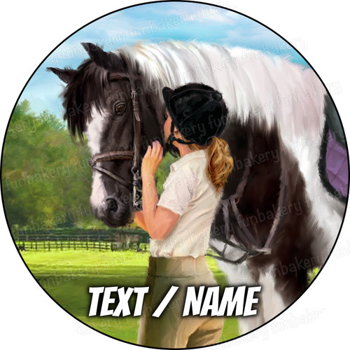 Horse pony cake topper - pony, party