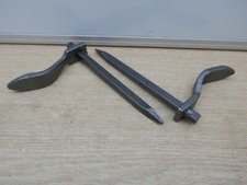 PAIR OF NORMEX BRICKLAYING 6" 150MM DUTCH PINS PEGS CONCRETE HOOKS 10156