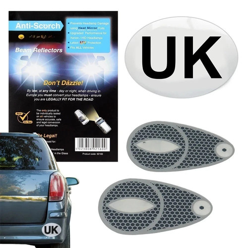 New headlight deflectors - new,