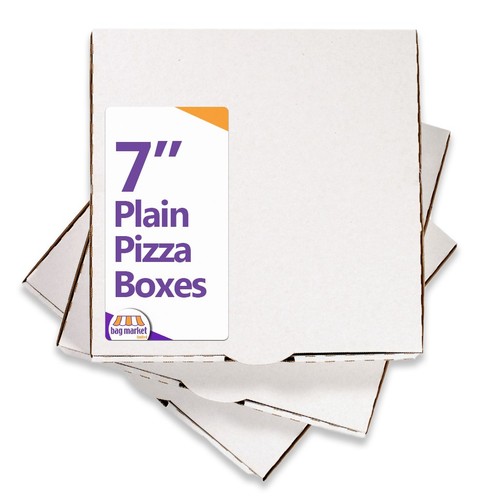 Inch plain white pizza - inch,