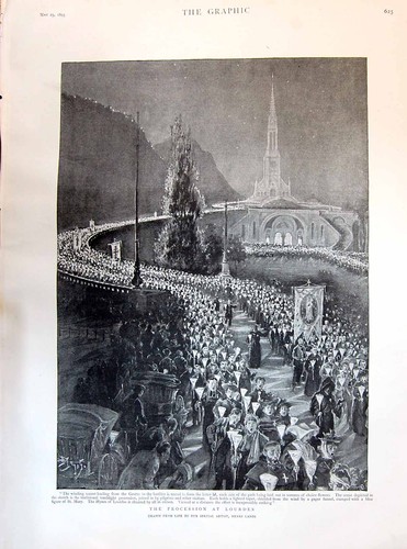 Old 1895 procession - old,
