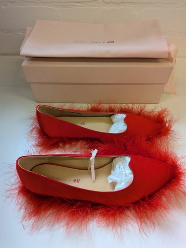 Simone rocha red feather - x,