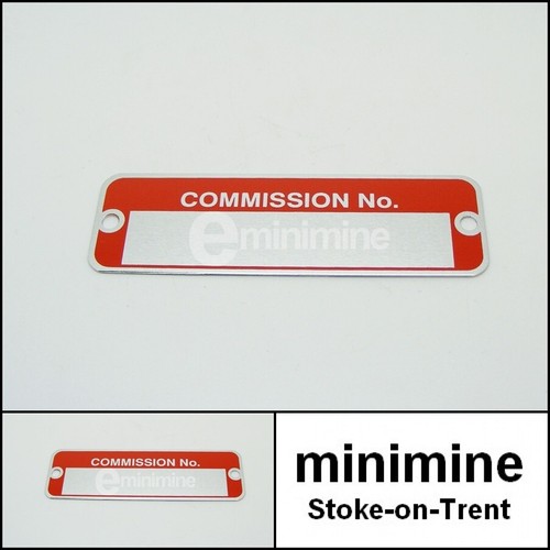 Classic mini commission plate - classic,