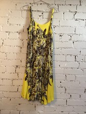 Isabel de Pedro Yellow Summer Dress. Size 14.