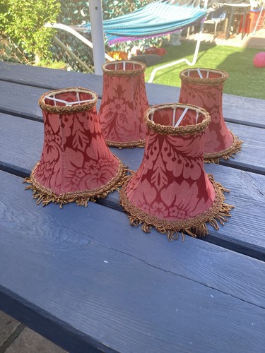 Vintage damask red gold - damask,