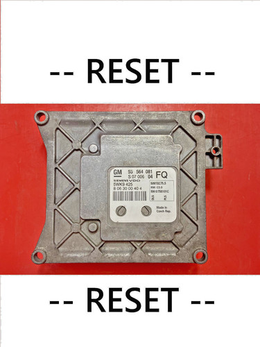 Reset ecu astra zafira 1 - reset, h