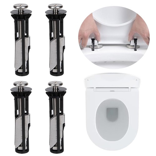 Toilet fixing screws - 4x,
