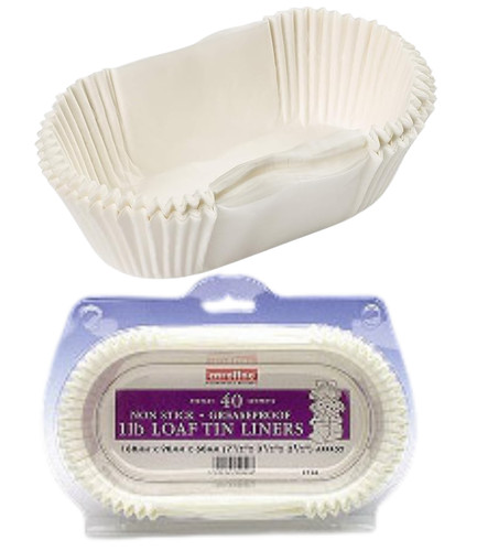 1lb 2lb loaf tin liner - loaf,