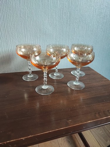 Set vintage champagne - set, 6