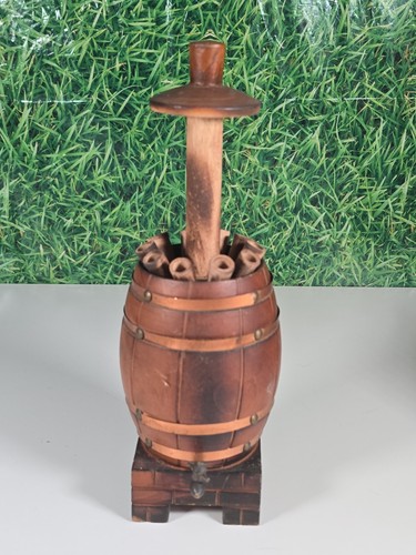 Vintage wooden barrel - vintage,