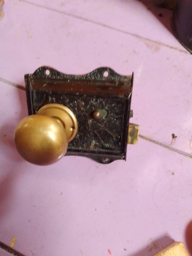 Original victorian rim - rim, lock