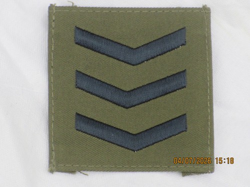 Sergeant sgt rank badge black - sgt,