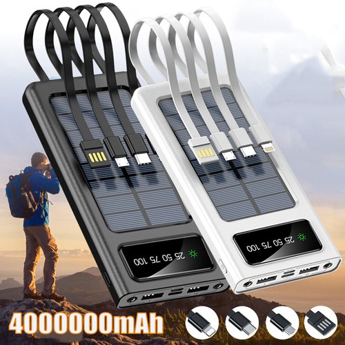 Super 400000mah solar - solar, power