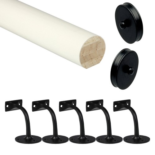 Primed mopstick handrail - mopstick, kit