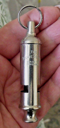 Acme scout whistle - acme, whistle.