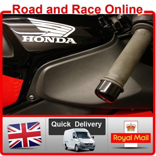 Honda bar ends pair black - bar,
