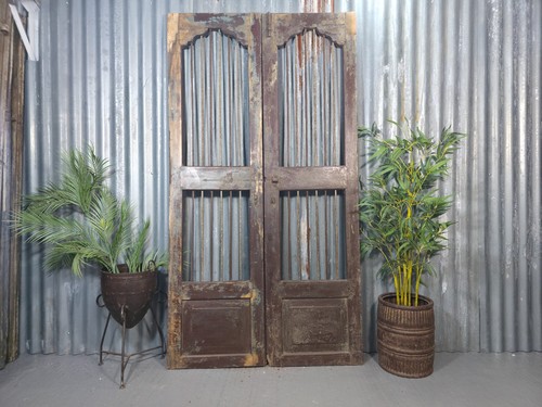 Pair vintage rustic - vintage,