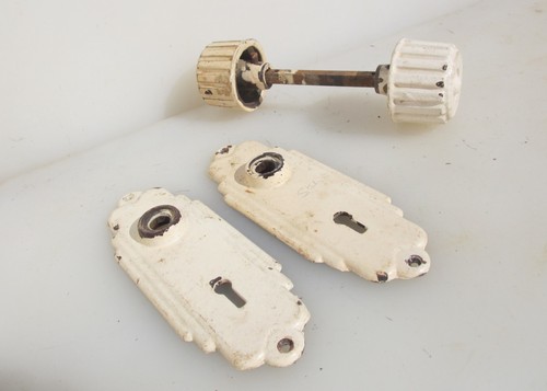 Vintage bakelite door knobs - bakelite,