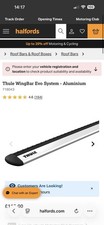 Thule Roof Bars Full Set