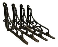 Set of 4 New Rustic Cast Iron
