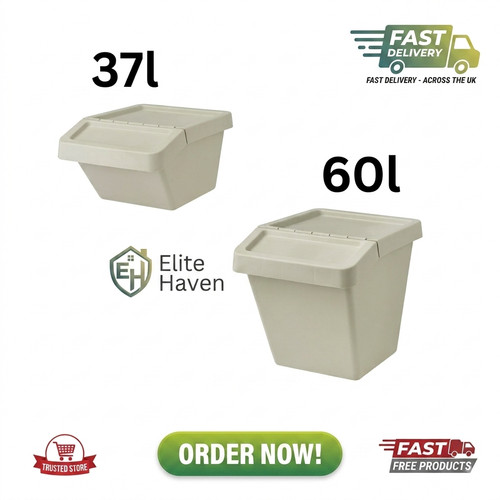Sortera sorting bin with - sorting, lid