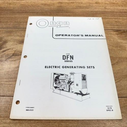 Onan generator original oem - generator,