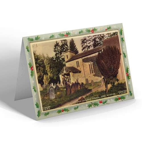 Xmas notelet vintage - xmas,