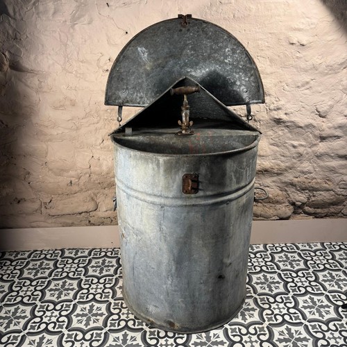 Vintage galvanised paraffin - vintage,