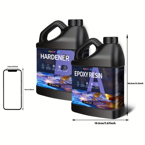 Funepoxy epoxy resin kit - epoxy,