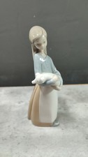 Lladro Girl With Piglet
