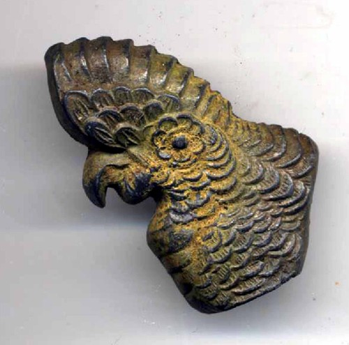 Metal parrot pencil sharpener - metal,