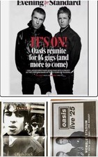 Oasis Live 2025 Tour Dates