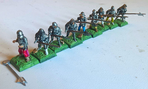 Part painted 28mm citadel - painted, citadel/