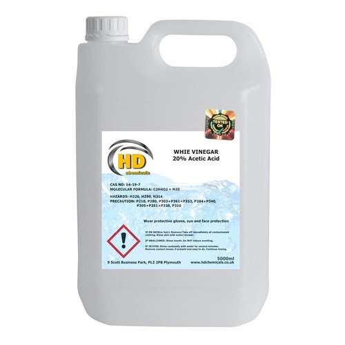 Very strong white vinegar - very,