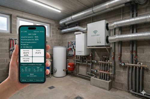 Mvhr heat recovery ventilation - heat,