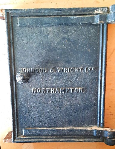 Antique cast iron door - antique,