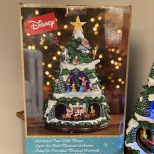 Collectors Disney Animated Tree With Music !! Holiday Christmas Songs !!
