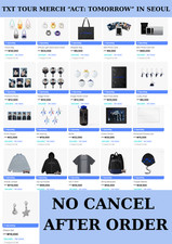 TXT TOMORROW X TOGETHER 2025 TOUR "ACT: TOMORROW" IN SEOUL MERCH OFFICIAL