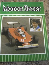 MOTOR SPORT OCT 1979 RENAULT 5