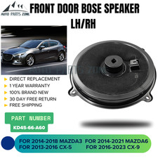 For 2013-2023 Mazda 3 6 CX-5 CX-9 Front Door LH RH BOSE Speaker OE# KD45-66-A60