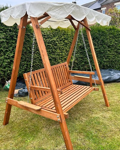 Seater garden swing chair - 2,