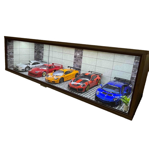 Scale diorama garage - 1/18,