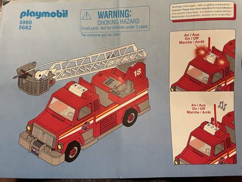 Playmobil 5980 fire engine - playmobil,