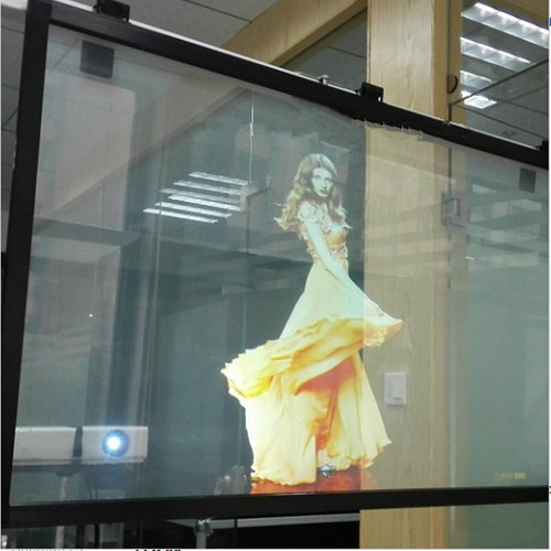 Transparent holographic clear - holographic,